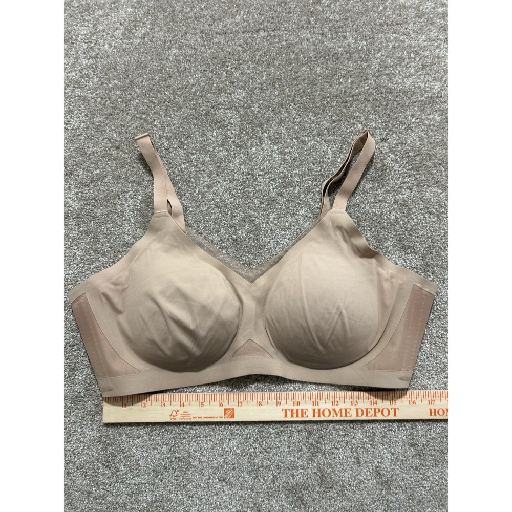 HoneyLove Crossover Bra Size 2X Beige Adjustable Straps - Picture 3 of 5